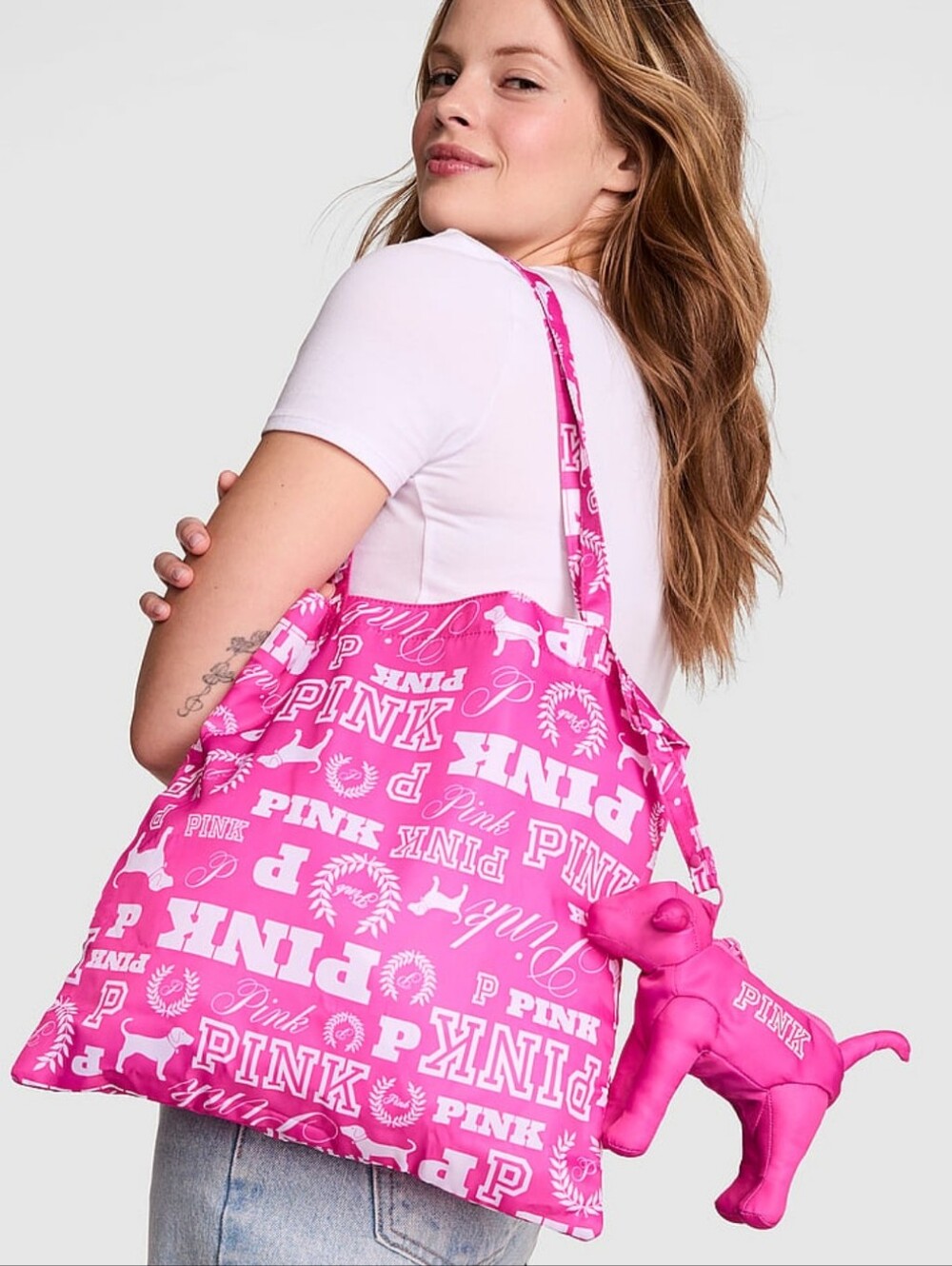 VS PINK Packable Tote Bag NEW LIMITED EDITION